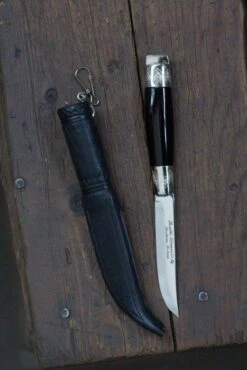 Järvenpää Junki Black Nickel Silver Knife