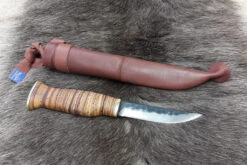 Wood Jewel Birch Bark Knife