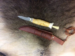 Wood Jewel Mushroom Knife