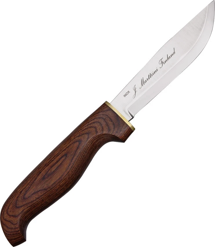 Marttiini Skinner Knife, Wooden Handle 3 Marttiini Skinner Knife, Wooden Handle